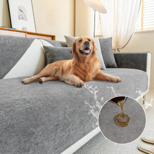 Stylish and Sustainable Anti-Scratch Couch Cover – ComfortShield